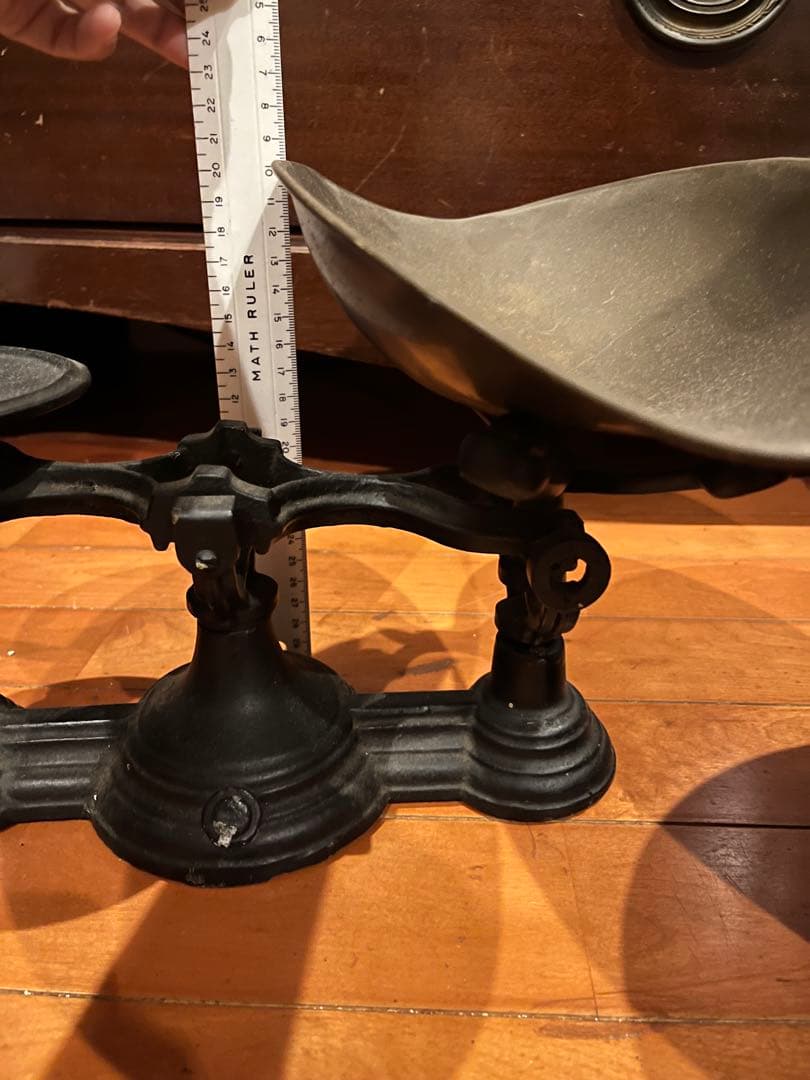 m*o様 アンティーク 天秤式スケール 黒　真鍮