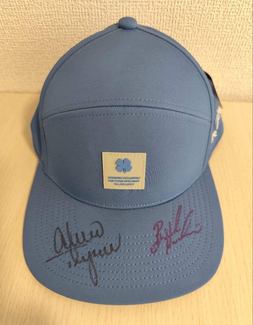 ★LPGA ジーノ・ティティクン、ブルック・ヘンダーソン直筆サイン入りキャップ