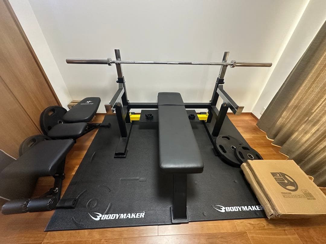 BODYMAKER ベンチプレスSP 児玉スペシャル　ブラック×イエロー