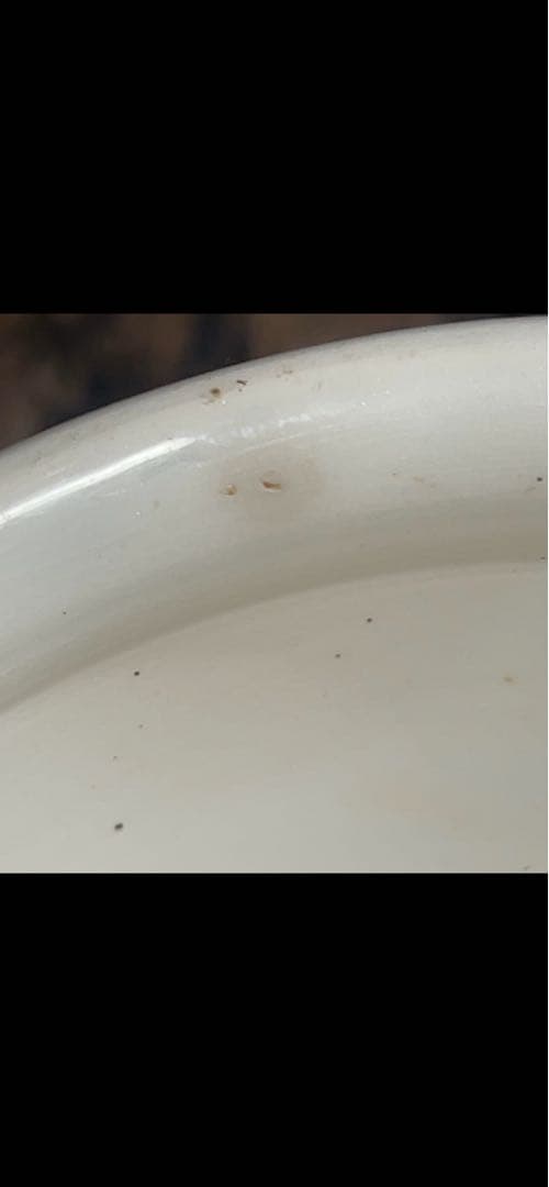 ヴィエイヤールボルドー窯　アンティーク　ジャムポット