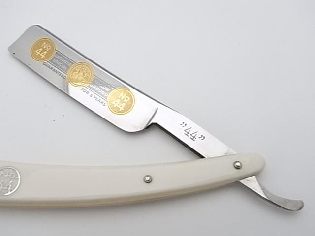 未使用 西洋剃刀 FORTYFOUR RAZOR 44 カミソリ かみそりレザー