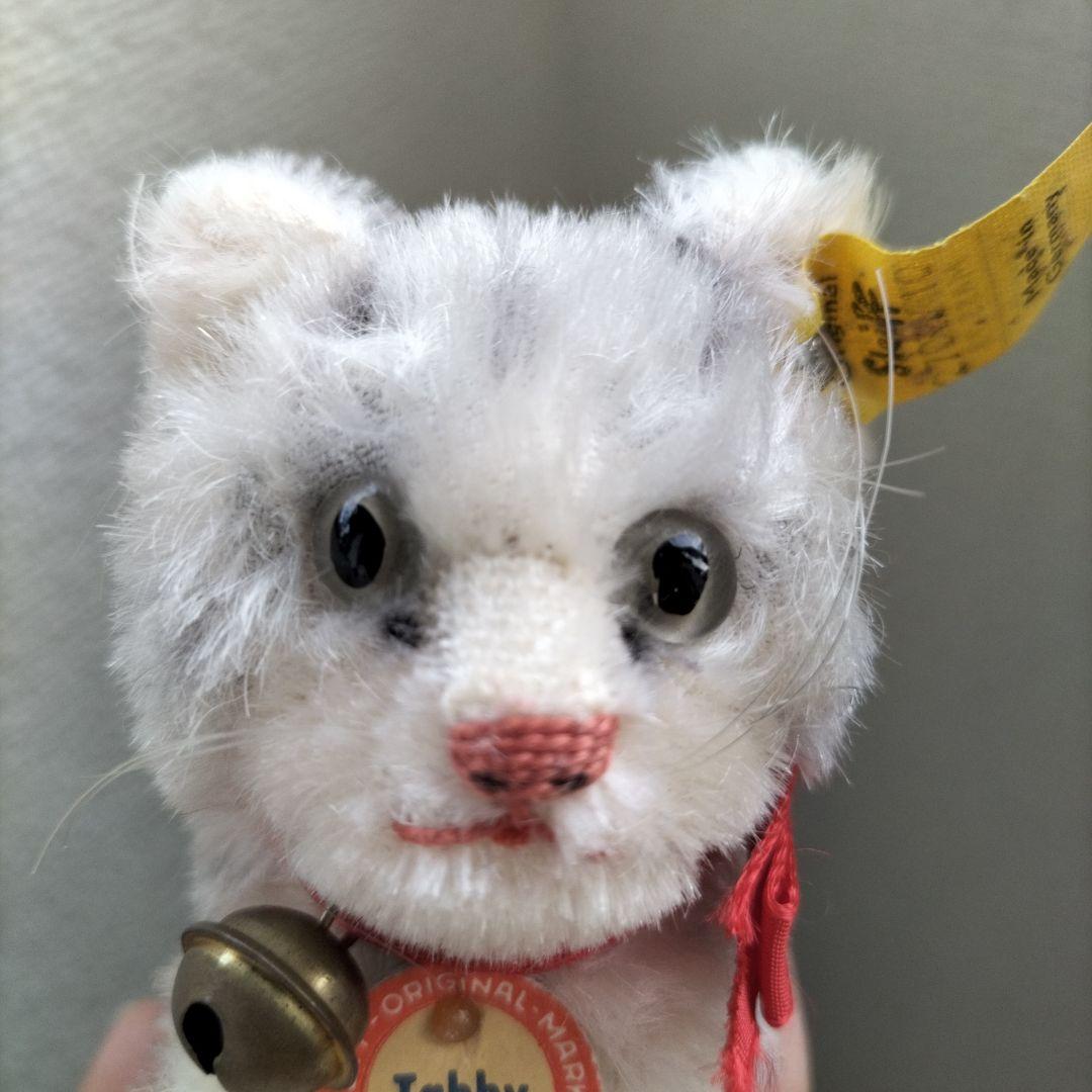 ビンテージ　シュタイフ　Tabby キャット　猫　下から２番目サイズ