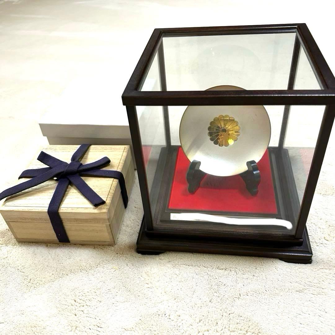 純銀盃　記念品刻印有　96グラム　ケース入り