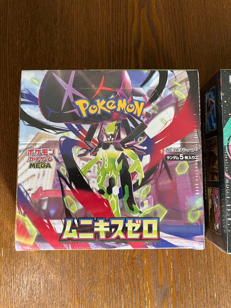 未開封★ポケカ MEGAドリームex 1BOX ムニキスゼロ1BOXシュリンク付