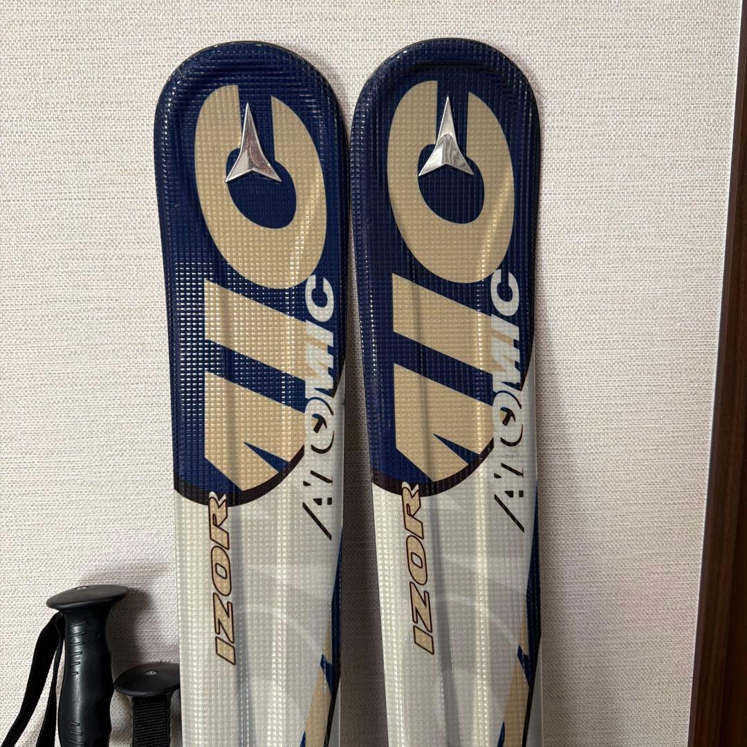 N*A様 ATOMIC IZOR 7:5 スキーとポールのセット