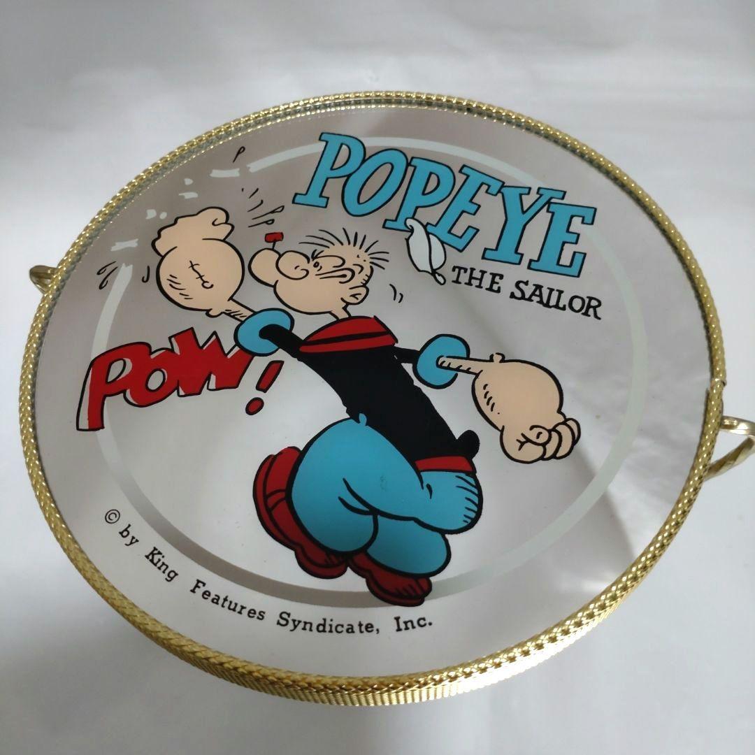 ポパイ テーブルミラー 鏡 ヴィンテージ レトロ レア 希少