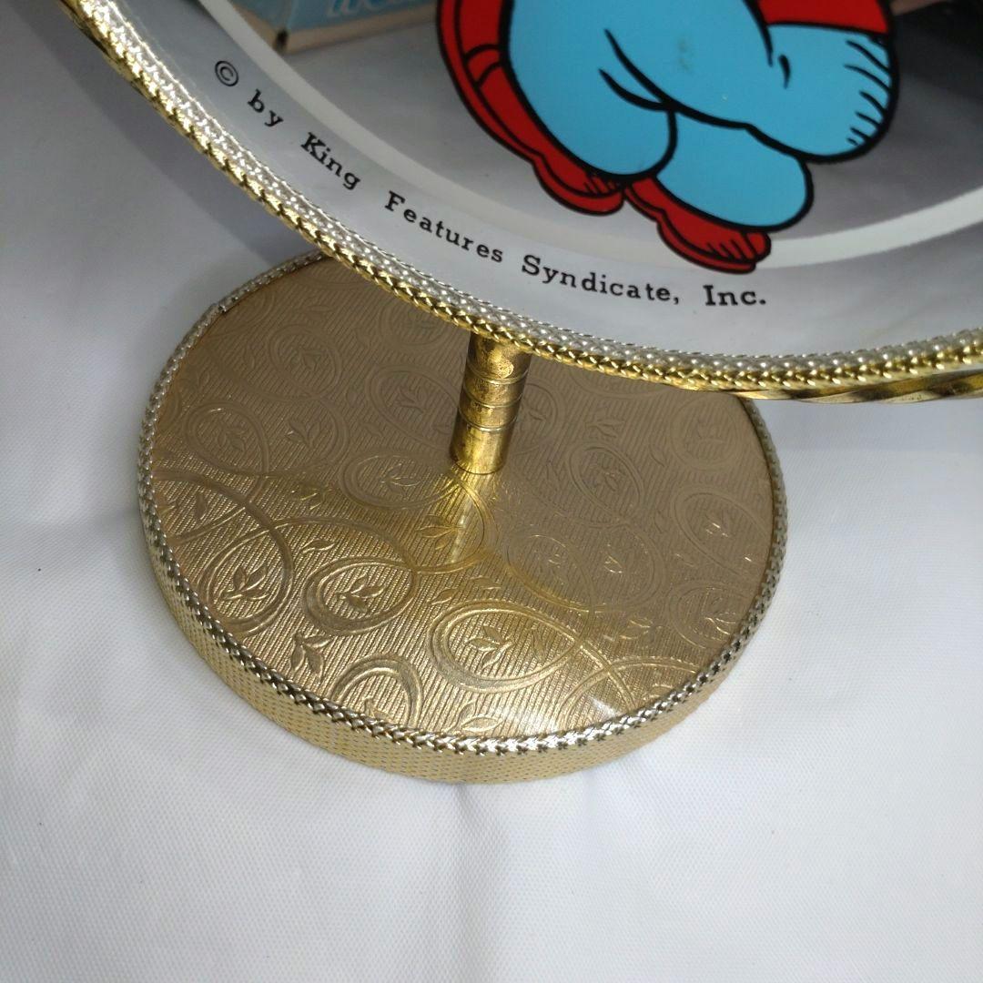 ポパイ テーブルミラー 鏡 ヴィンテージ レトロ レア 希少