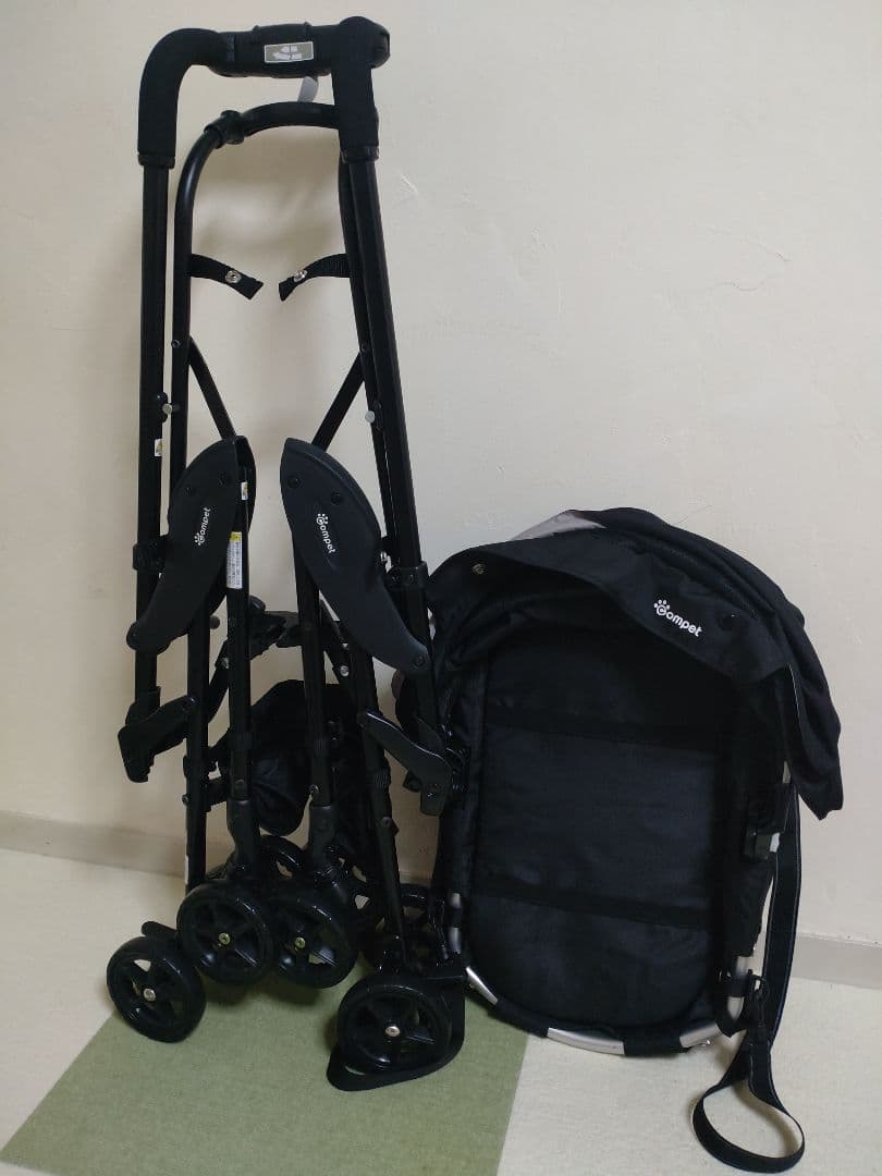 超美品ペットカート、コムペットミリミリEG、コンビ、箱あり