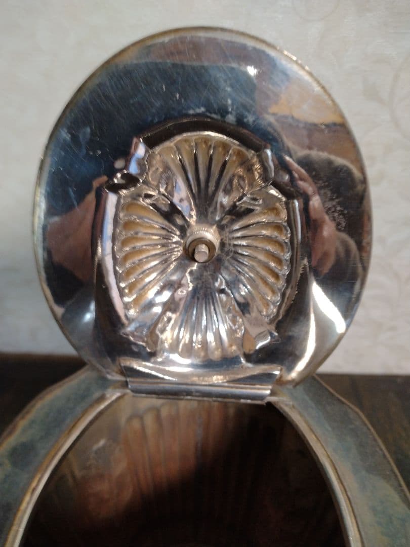 【最終値下げ】英国イギリスビンテージ　シルバープレート　ティーポットアンティーク