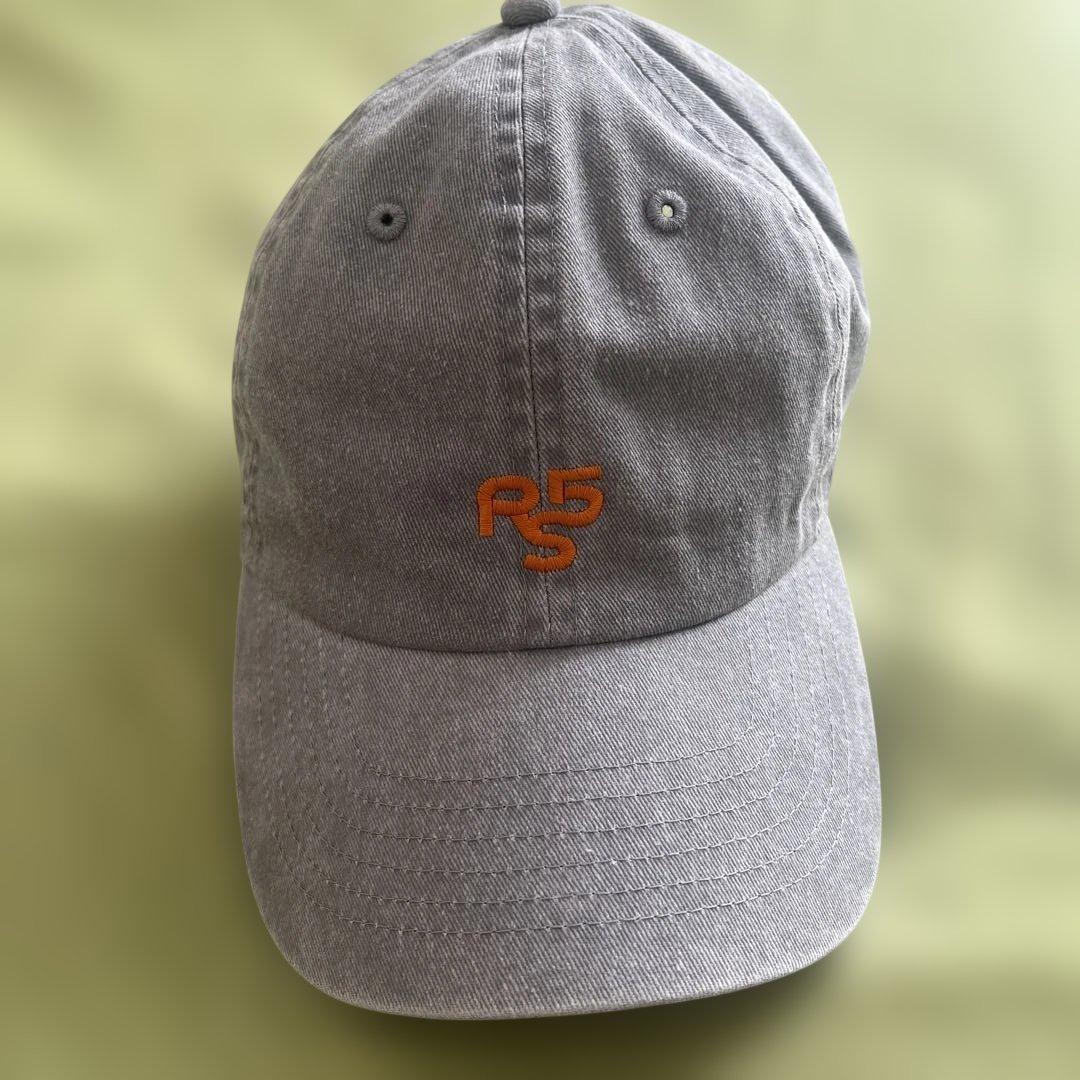 【新品】RS5刺繍ロゴ キャップ(ピグメントグレー)