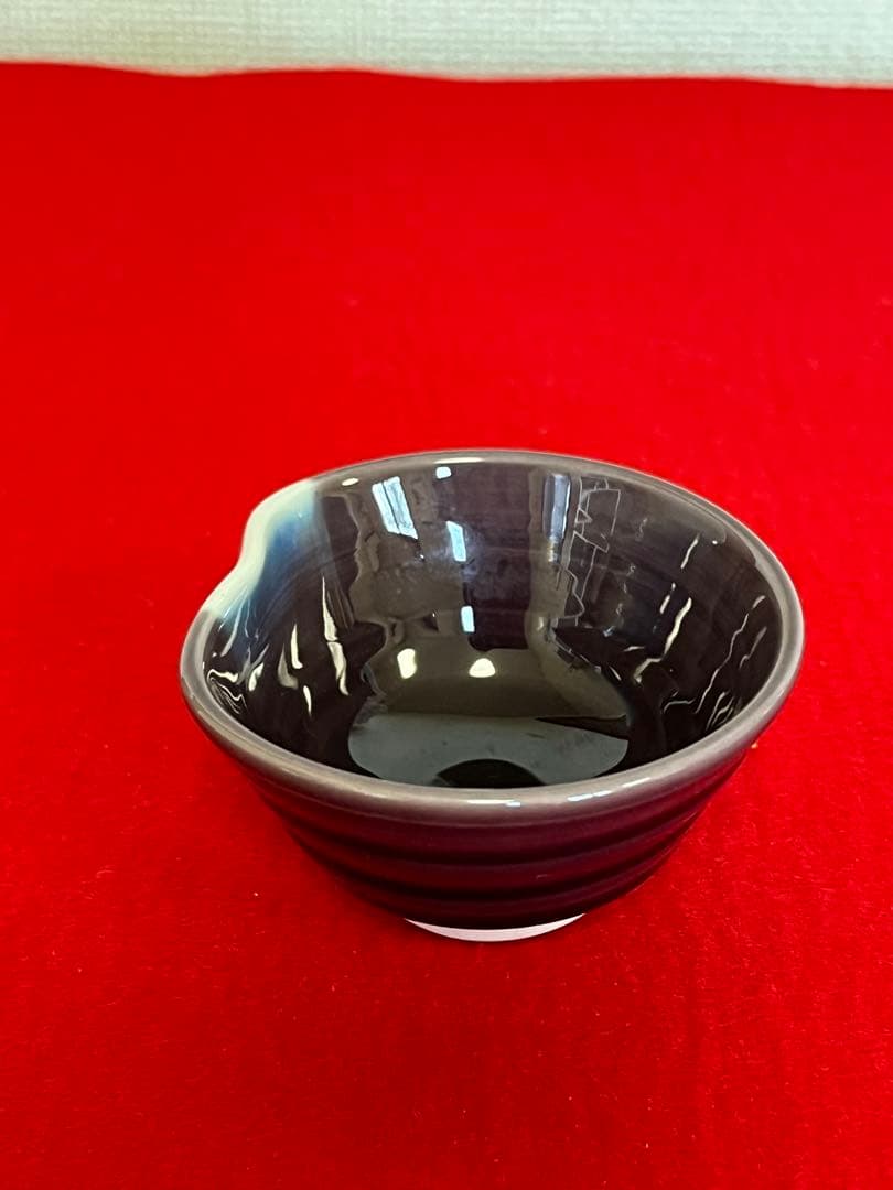 人間国宝 三代 徳田八十吉 正彦銘 ぐい呑み 共箱 共布 陶歴付き T146