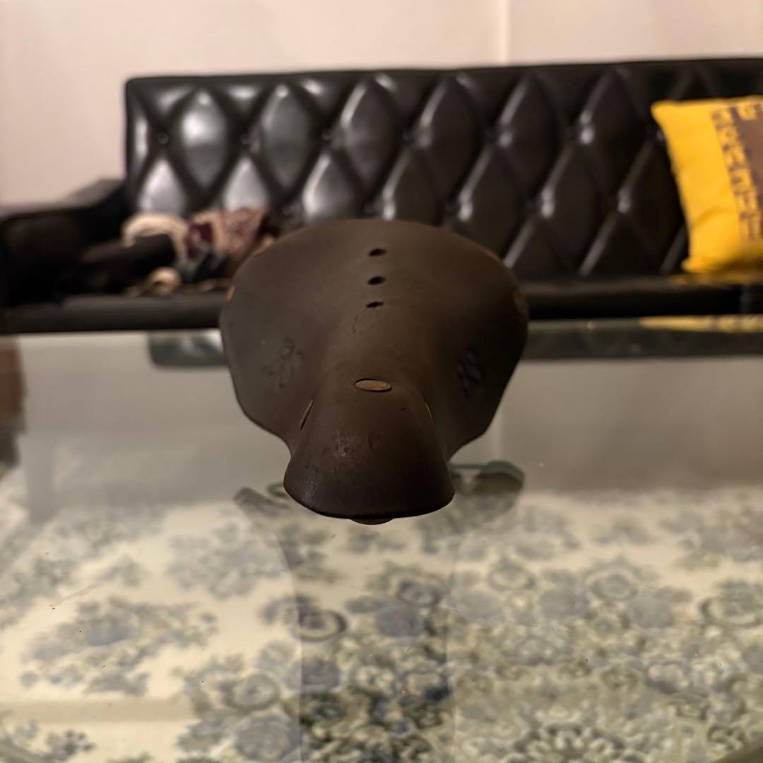 BS 皮サドル　当時物