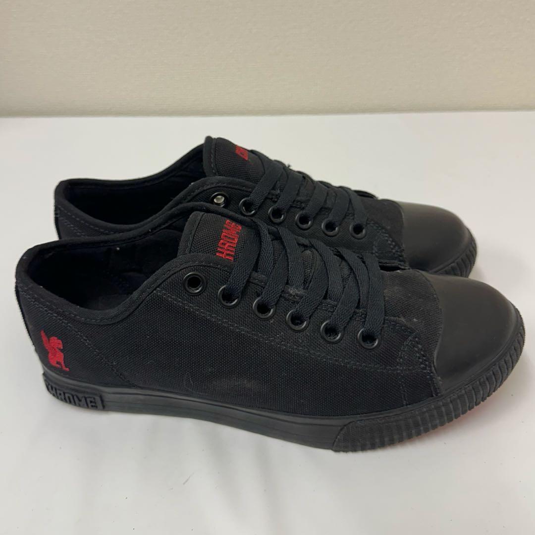 CHROME ブラック 自転車　ビンディングスニーカー　size 7