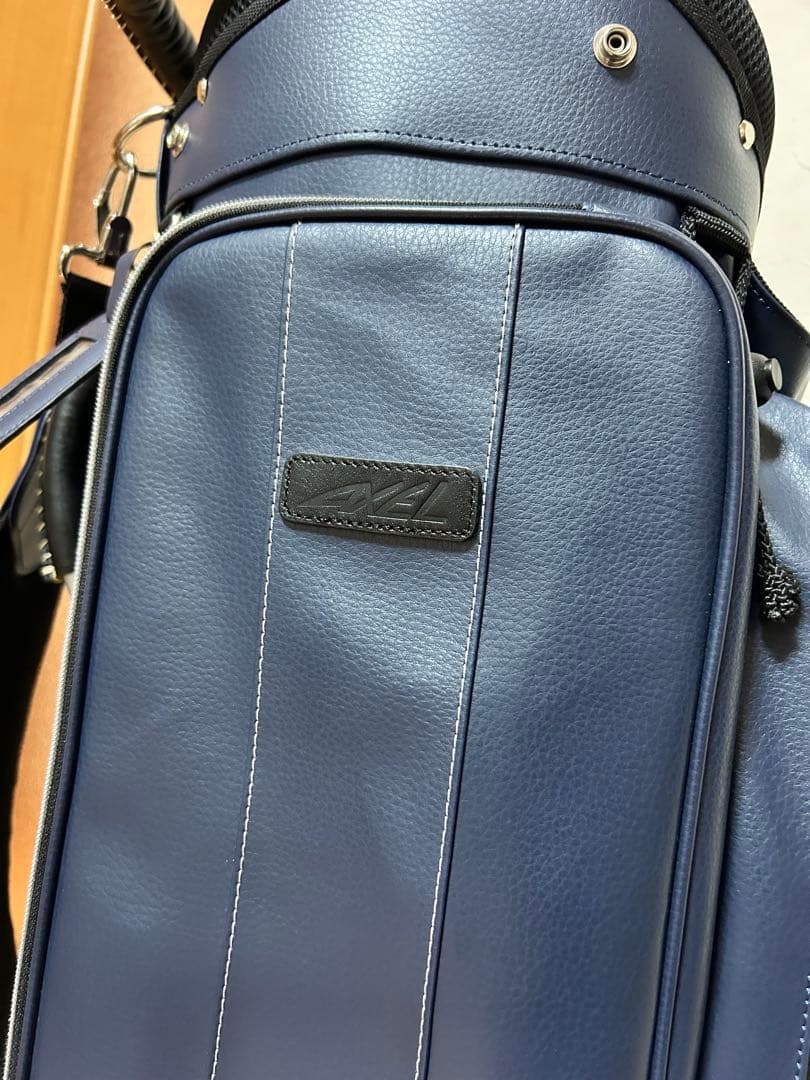 アクセル AXCB-18353LT 9型 キャディバッグ　ネイビー