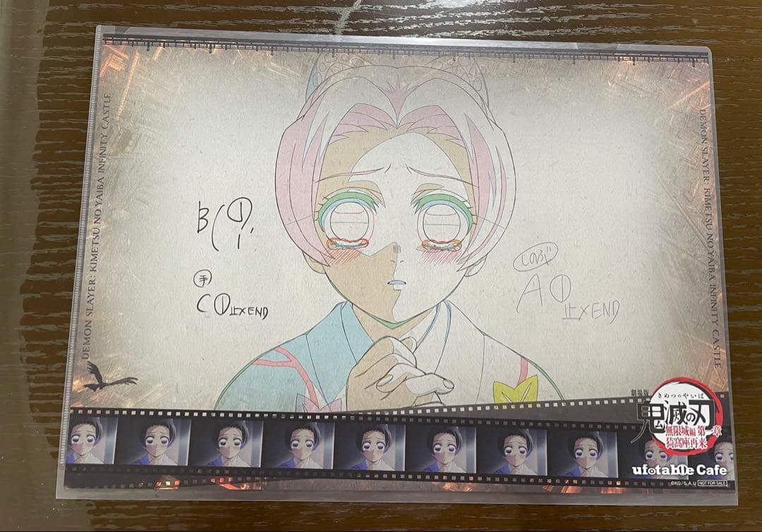 鬼滅の刃ufotableランチョンマット 胡蝶しのぶ 胡蝶カナエセット