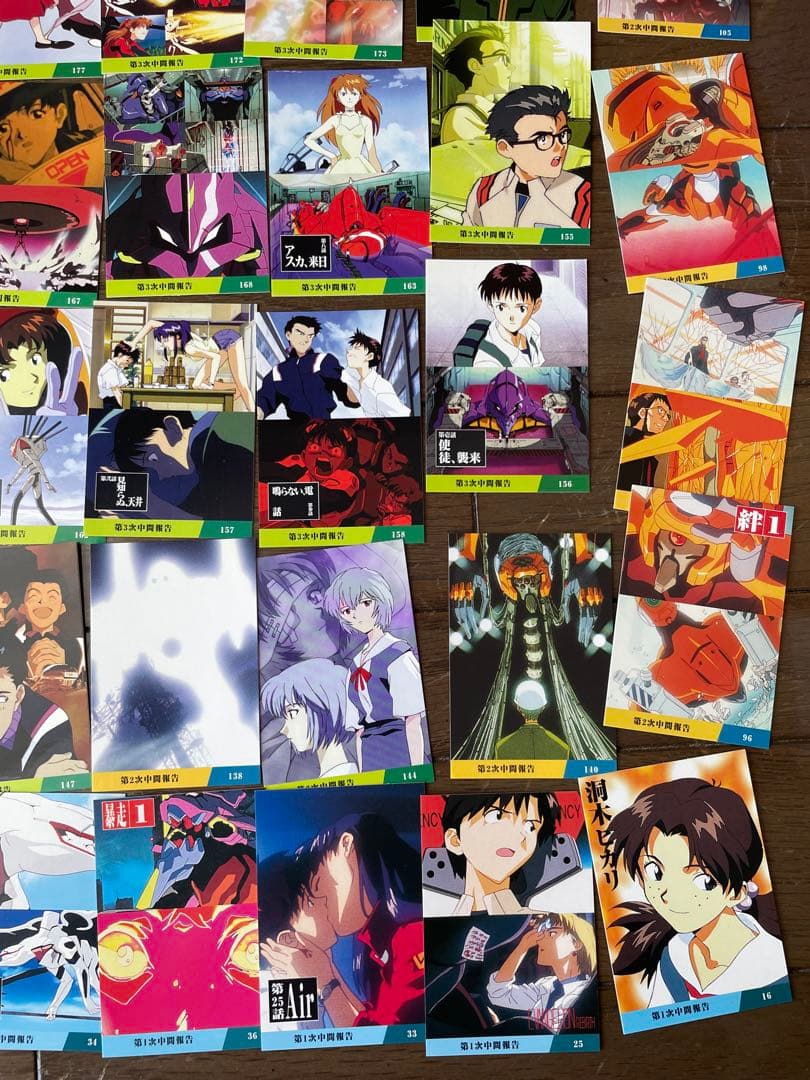 未使用品　エヴァンゲリオン PP アマダ ca l beeカード　合計150枚