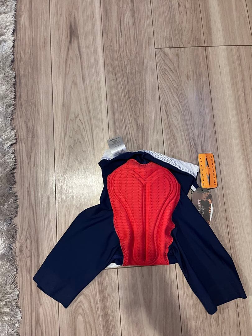 CAFE DU CYCLISTE ネイビー ビブタイツ