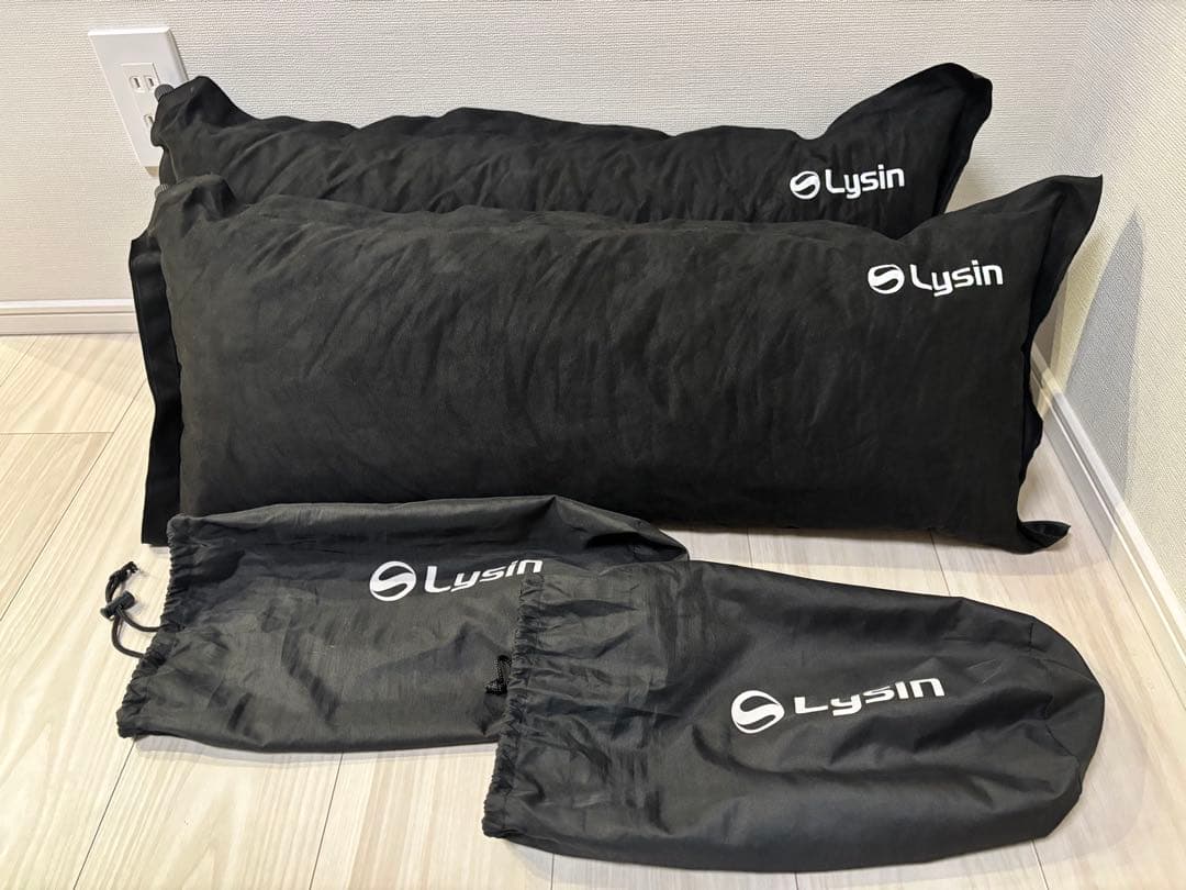 Lysin スリーピングマット収納バッグ 2個セット