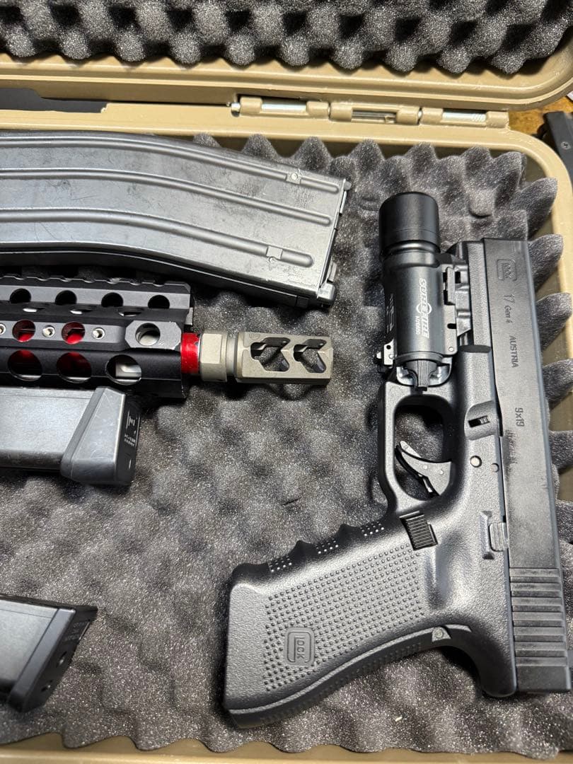 東京マルイ　MWS ガス式　CQBスタイルトイガン ハードケース付き