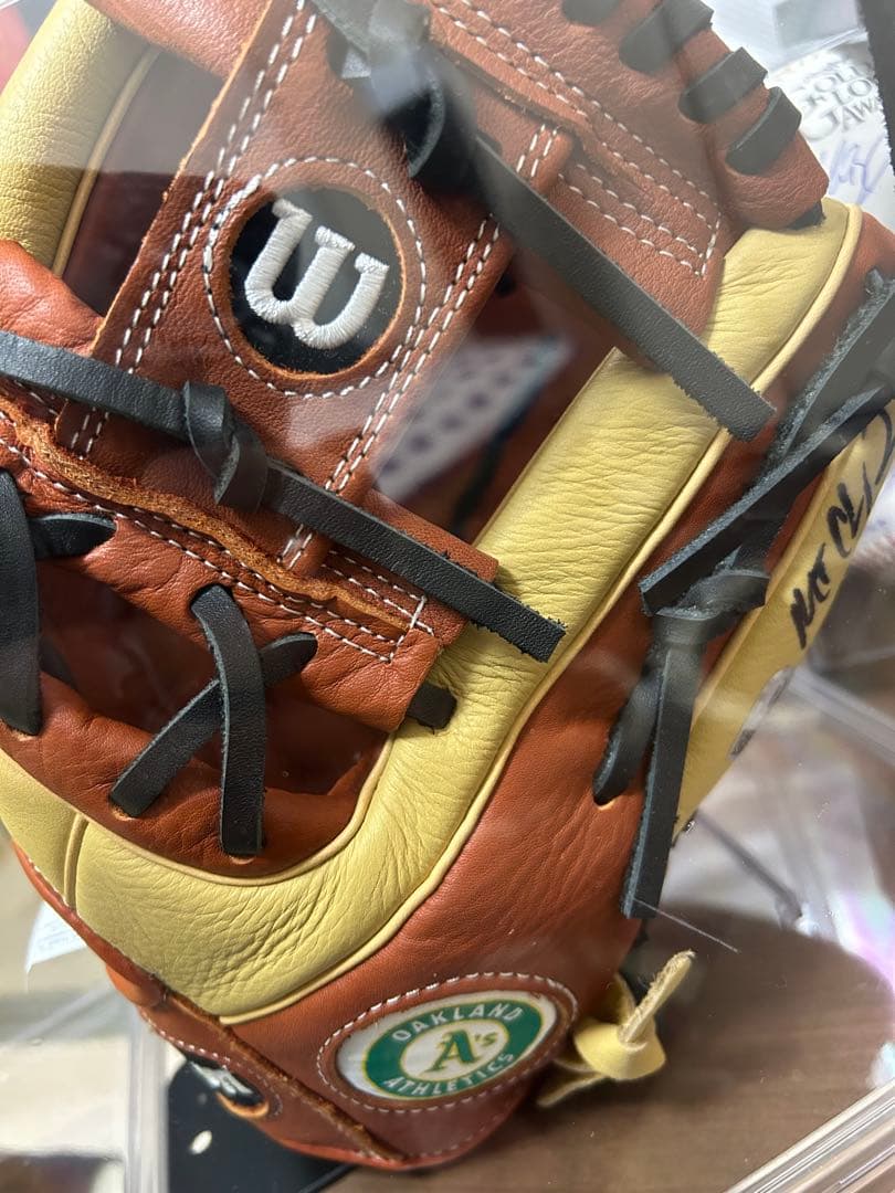 MLB サンフランシスコ　マット　チャップマン　直筆サイン　グローブ