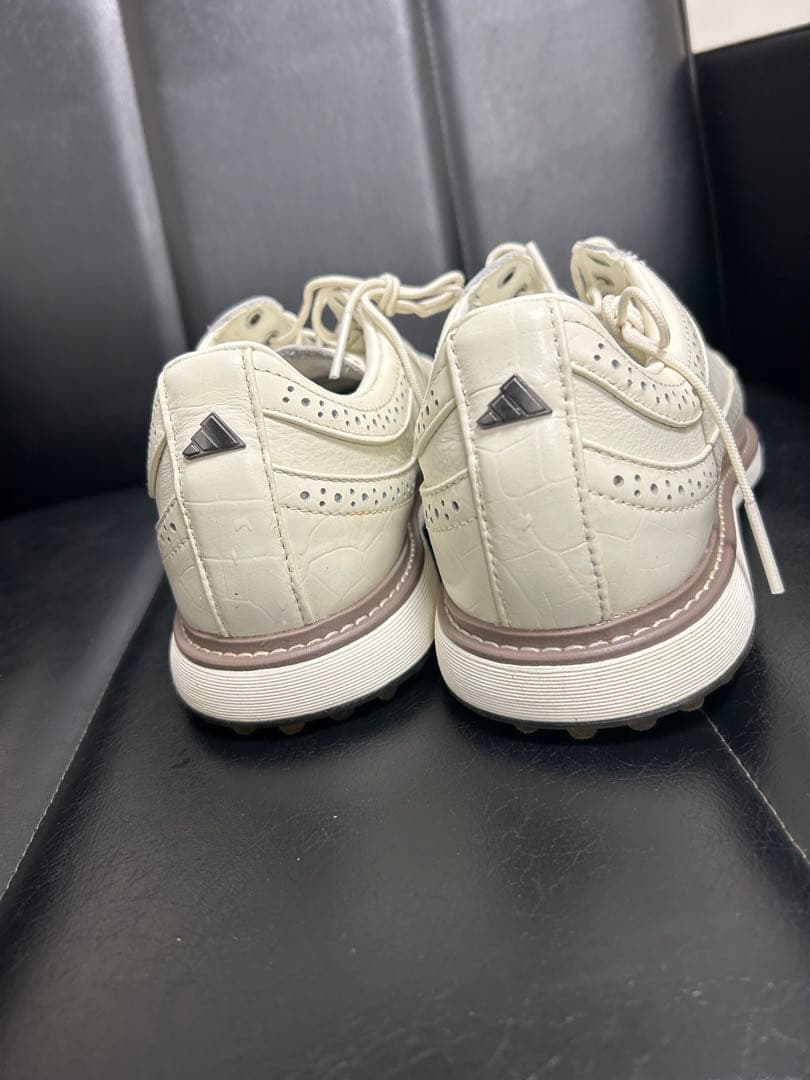 美品☆adidas MC80 ゴルフシューズ　White 26.5cm