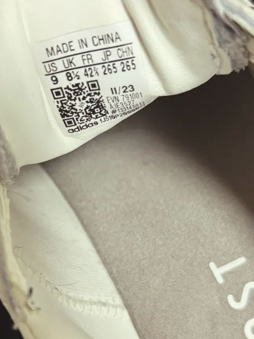 美品☆adidas MC80 ゴルフシューズ　White 26.5cm