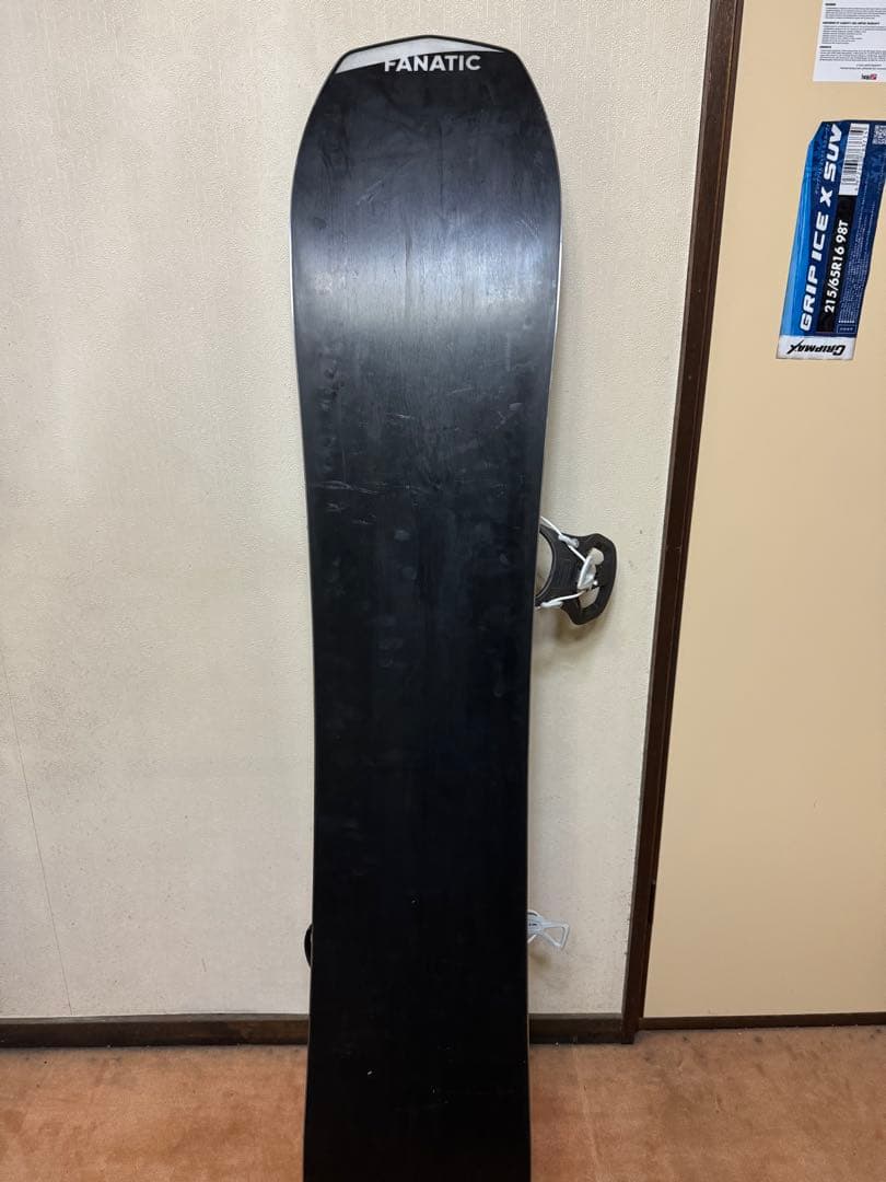 FANATIC スノーボード バインディング付き