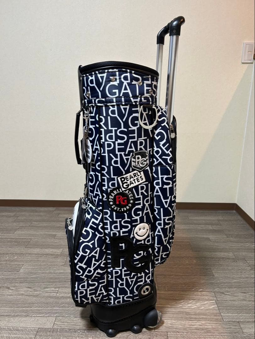 PEARLY GATES PG89 キャリー付キャディバッグ 未使用品　タグ付
