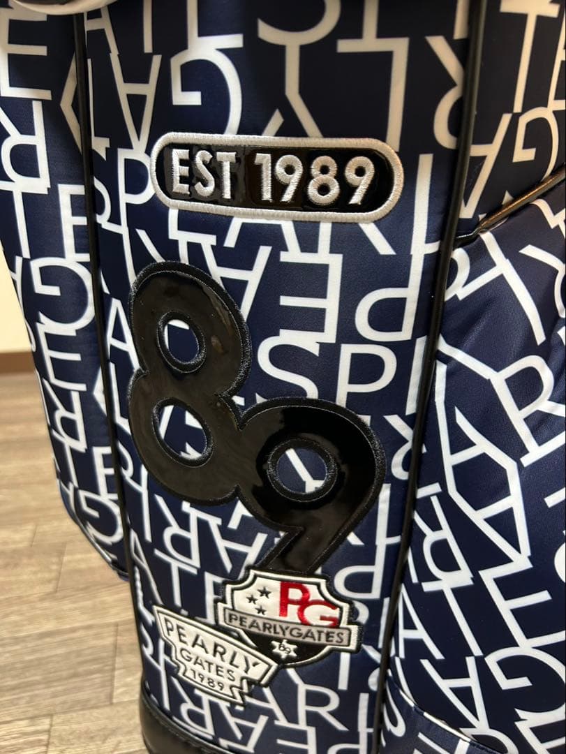 PEARLY GATES PG89 キャリー付キャディバッグ 未使用品　タグ付