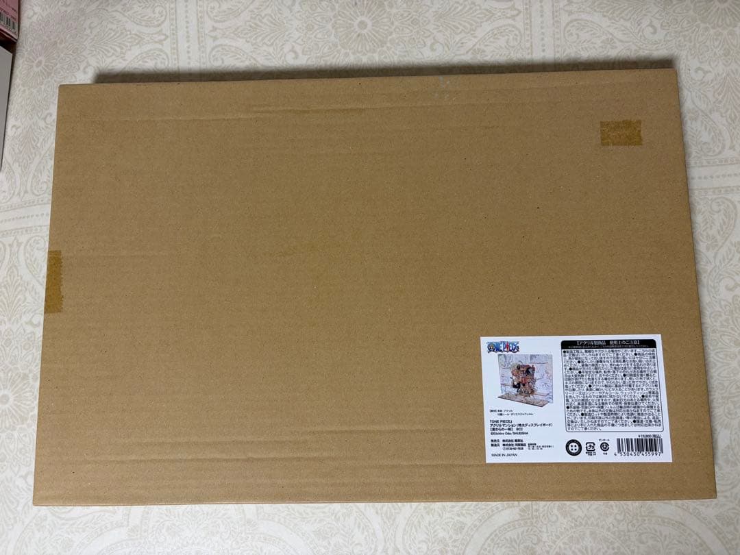 未使用ONE PIECE アクリルマンション　特大ディスプレイボード　ワンピース