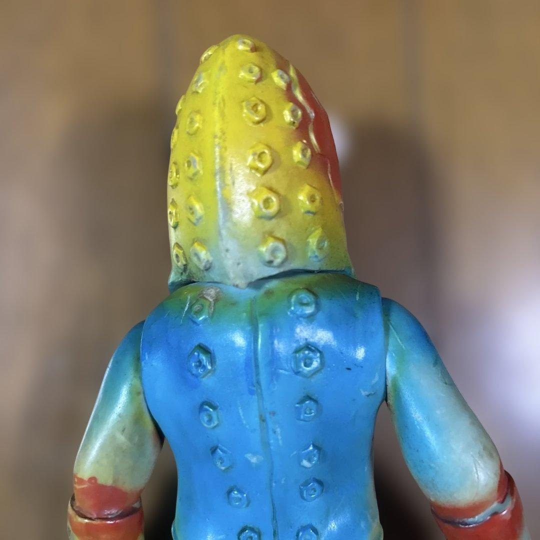 当時物 メトロン星人 ソフビ