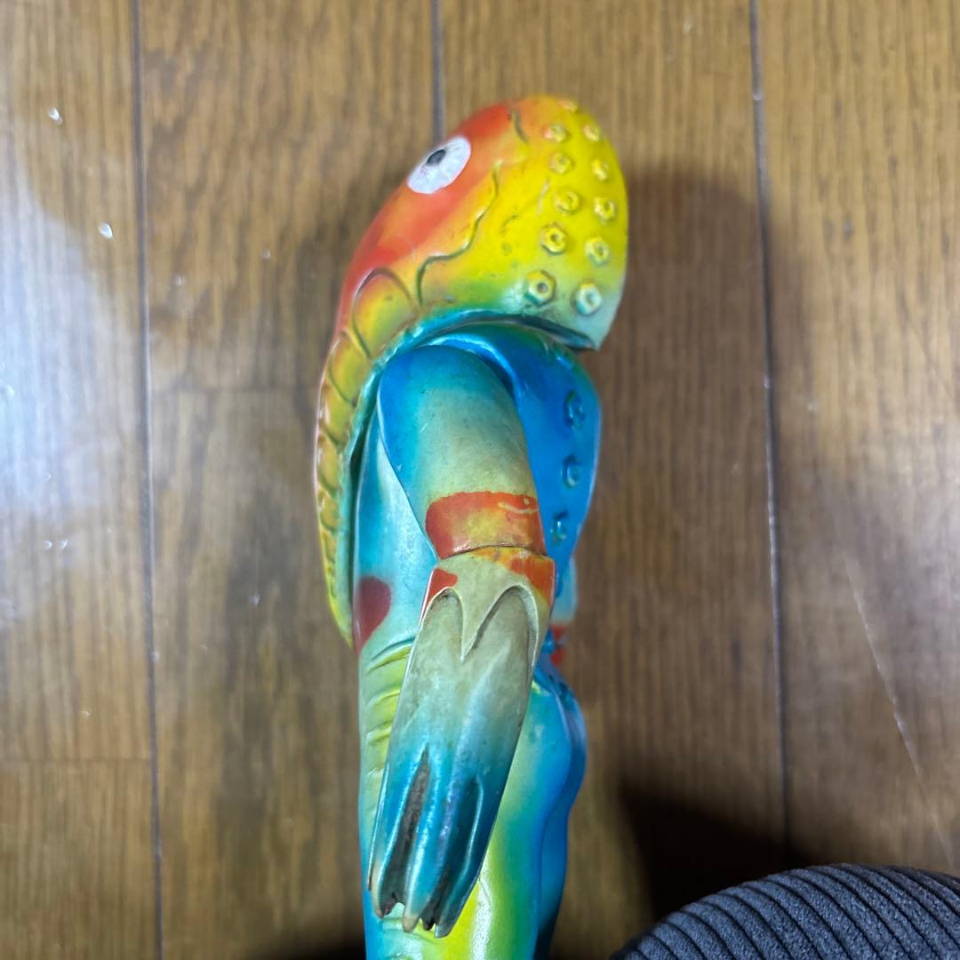 当時物 メトロン星人 ソフビ