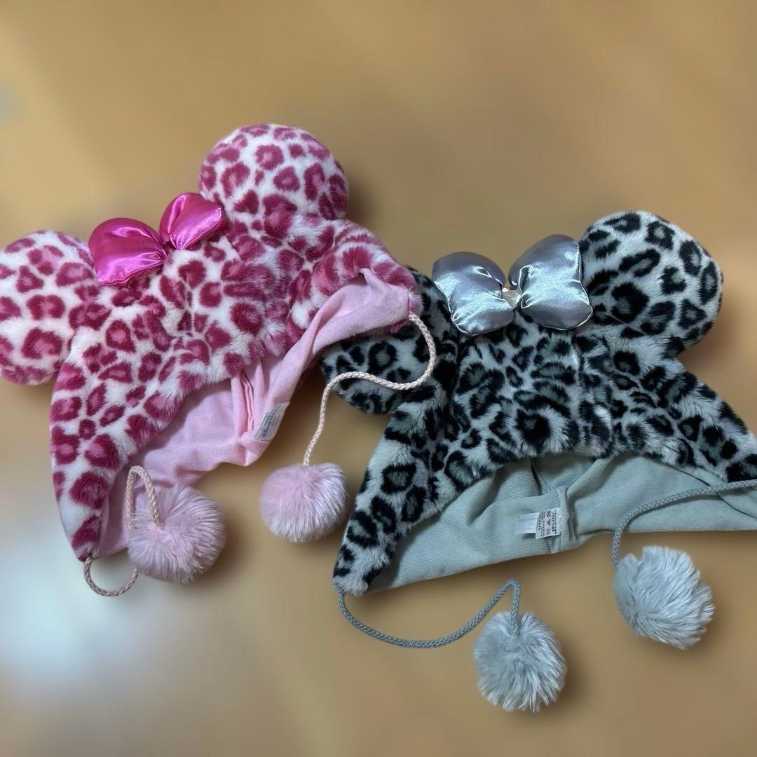 ディズニーリゾート ファンキャップ　ヒョウ柄