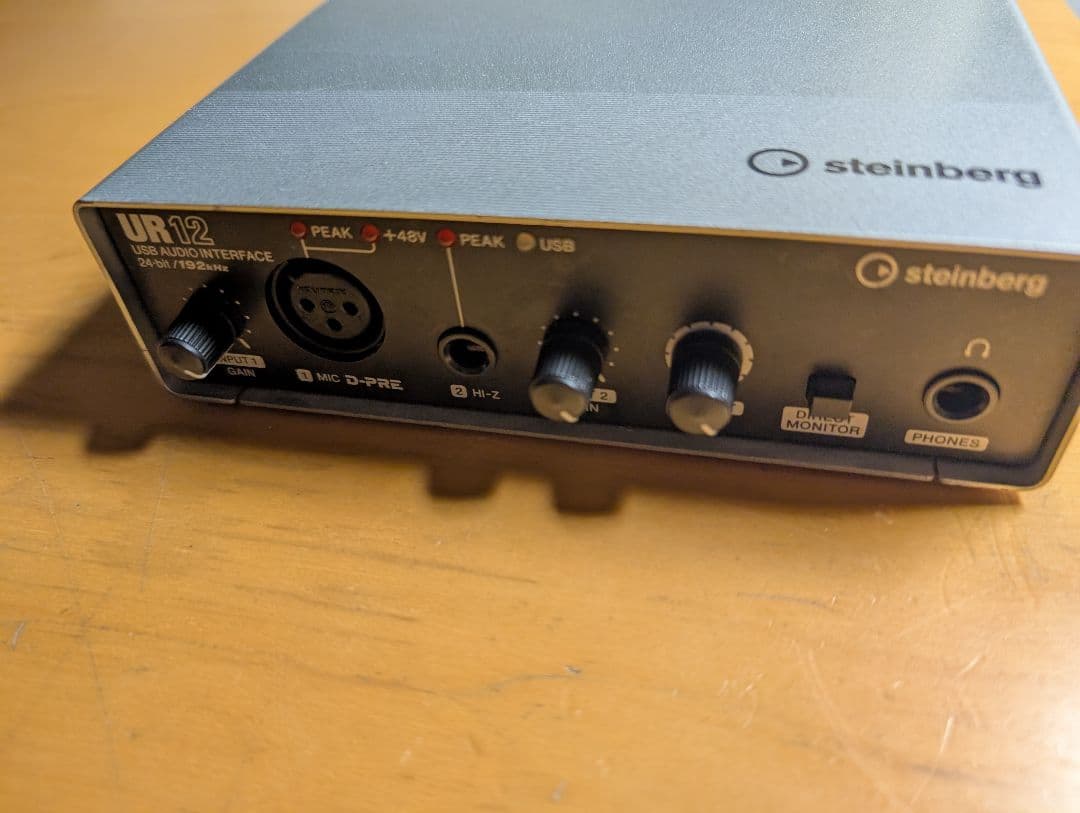 Steinberg UR12 オーディオインターフェース