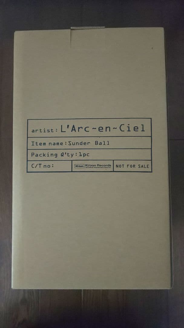 L'Arc～en～Ciel ray sunder ball ラルク