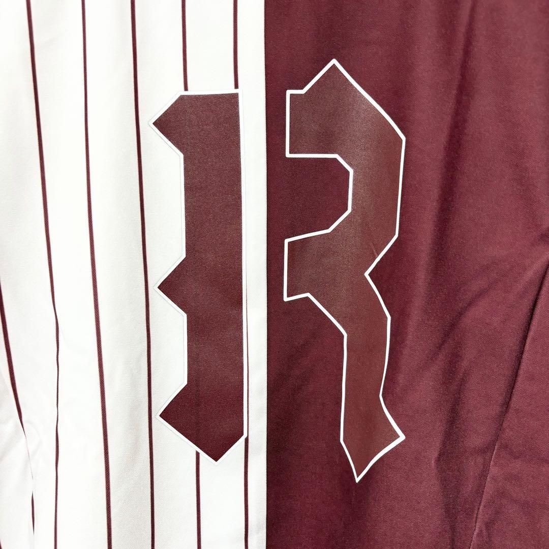 ラッセルノ ゴルフ バイカラー クルーネック プルオーバーブルゾン ボルドー 6