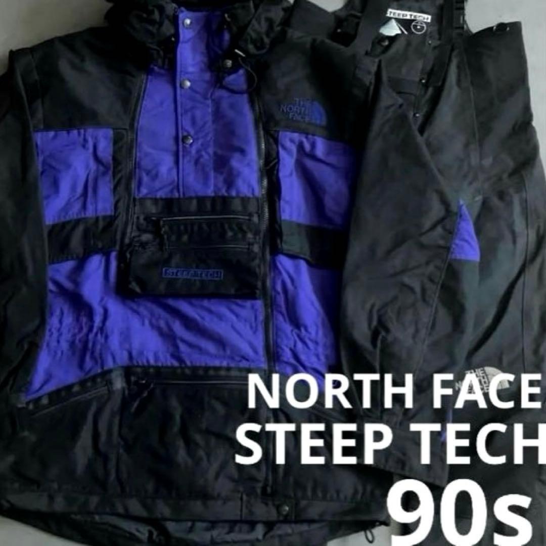 希少◎90s THE NORTH FACE セットアップ　センターロゴ