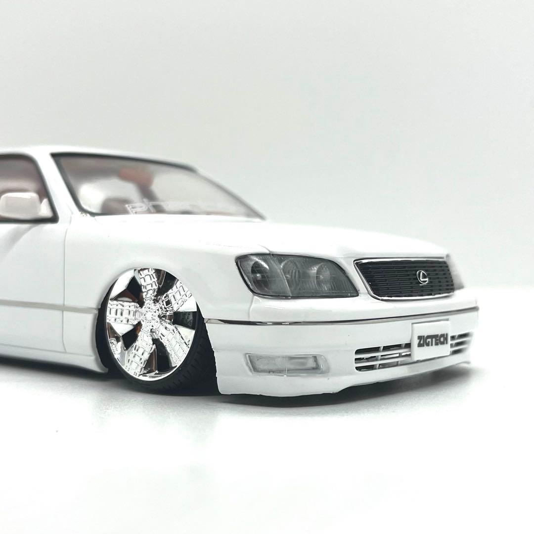 【完成品】アオシマ 1/24 レクサス LS400