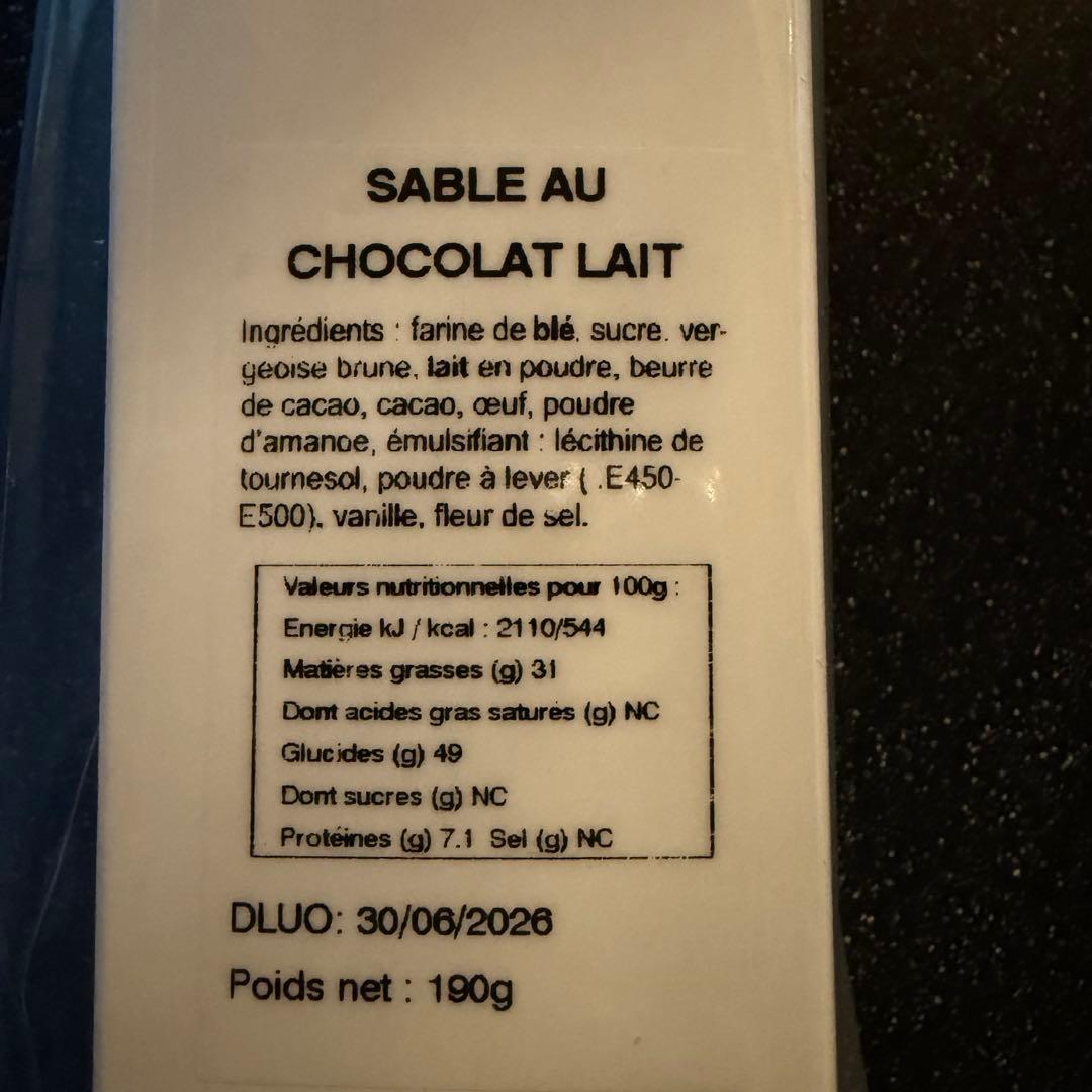 Philippe Bel フィリップベル　サブレショコラ