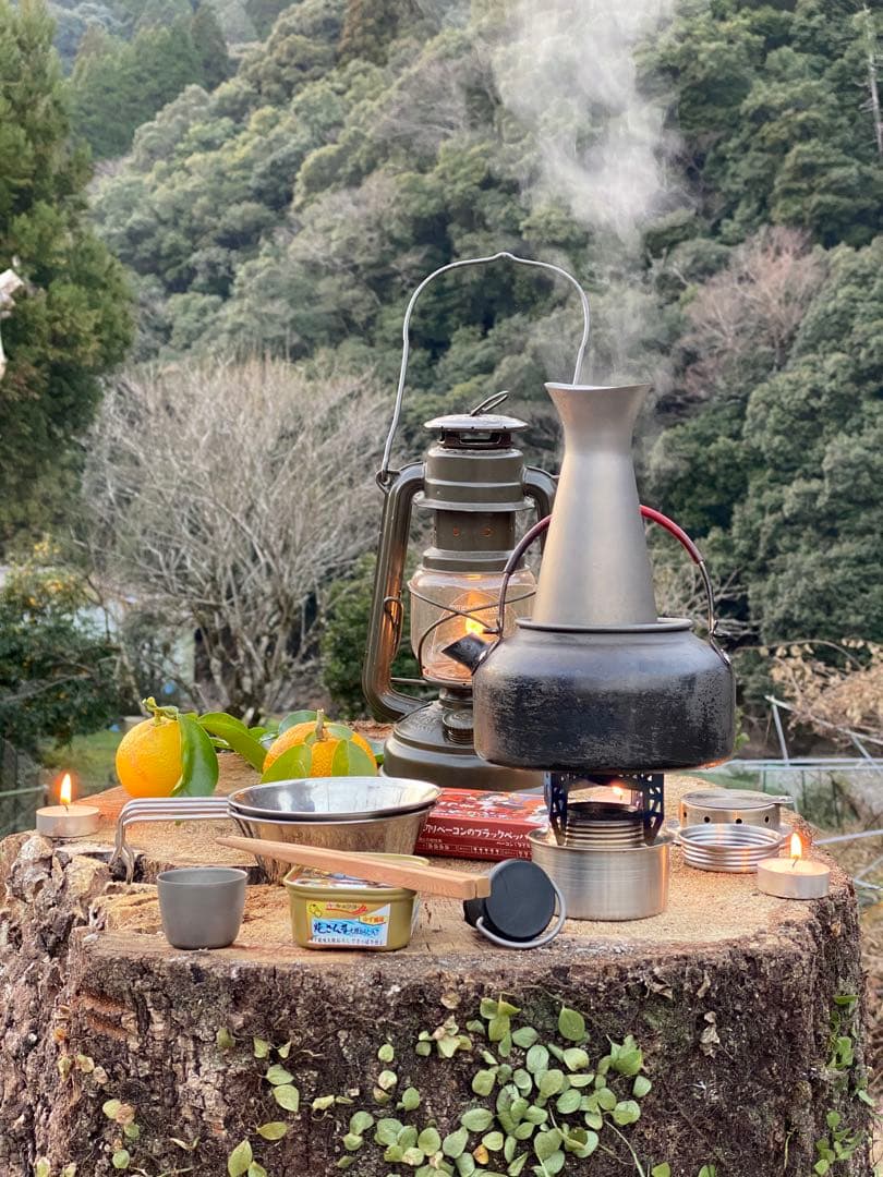 チタンとっくりtitanium 徳利 酒筒 熱燗 チタンおちょこ2➕ケース付き