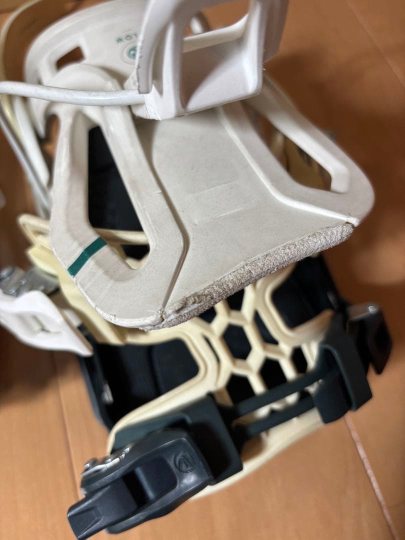 FLOW Mayon ビンディング ホワイト/グリーン 22-23レディース