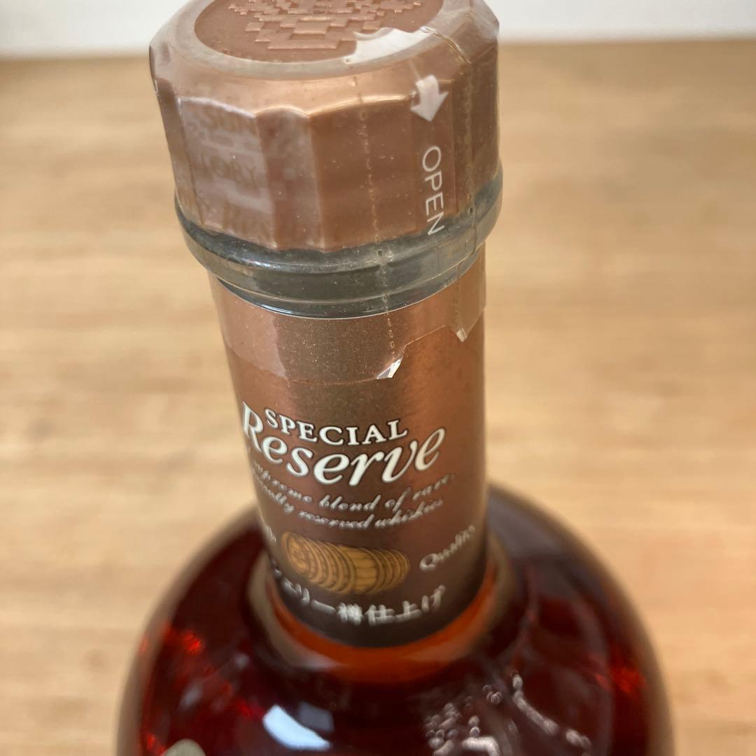 未開封700mlウイスキー サントリーリザーブ10年 シェリー樽仕上げ