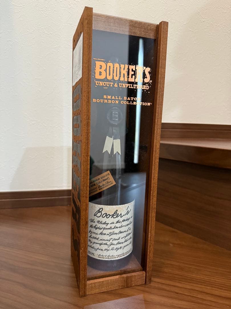 2025-01E ブッカーズ　Booker's バーボン 木箱付き