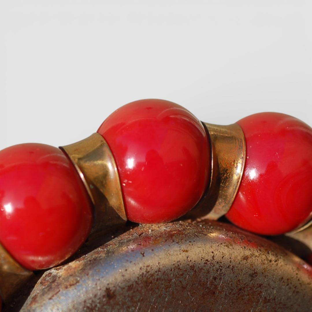 K3789 Antique 1930's FISHERS ジュエリートレイ