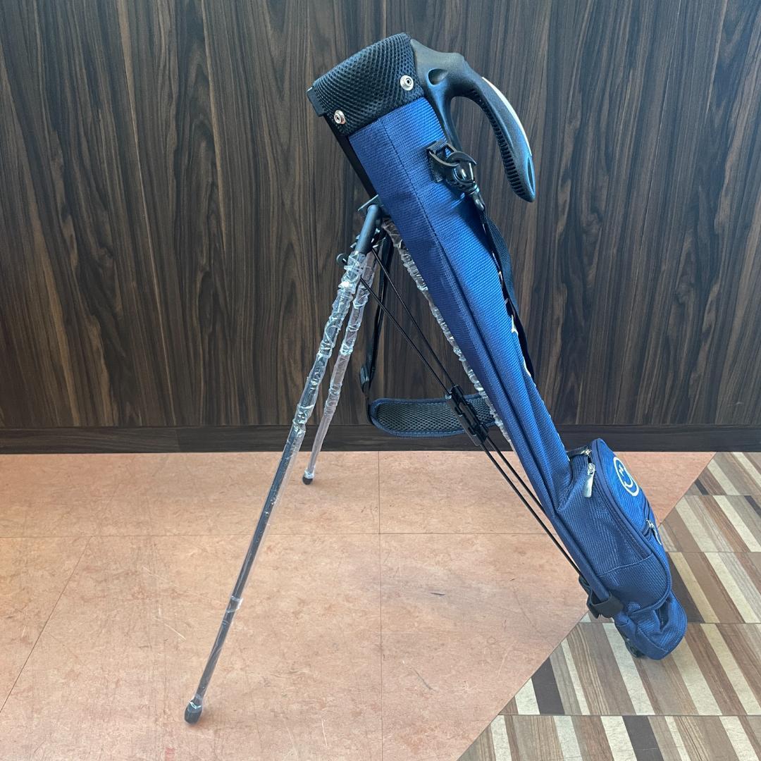 【新品未使用】パーリーゲイツ　セルフスタンドバッグ 肩掛けベルト付き