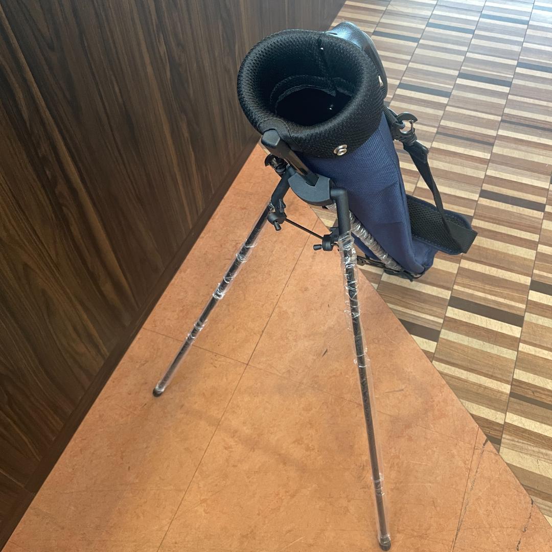 【新品未使用】パーリーゲイツ　セルフスタンドバッグ 肩掛けベルト付き