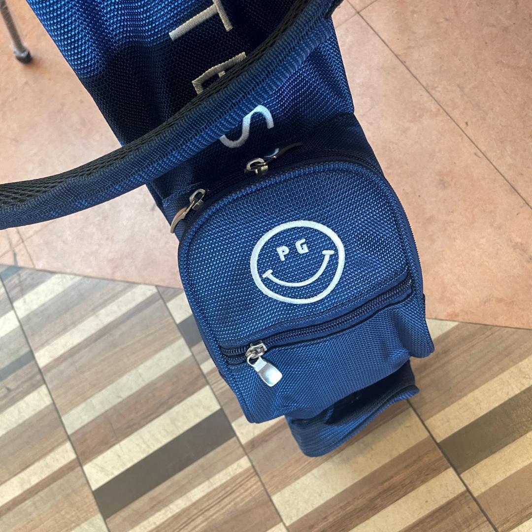 【新品未使用】パーリーゲイツ　セルフスタンドバッグ 肩掛けベルト付き