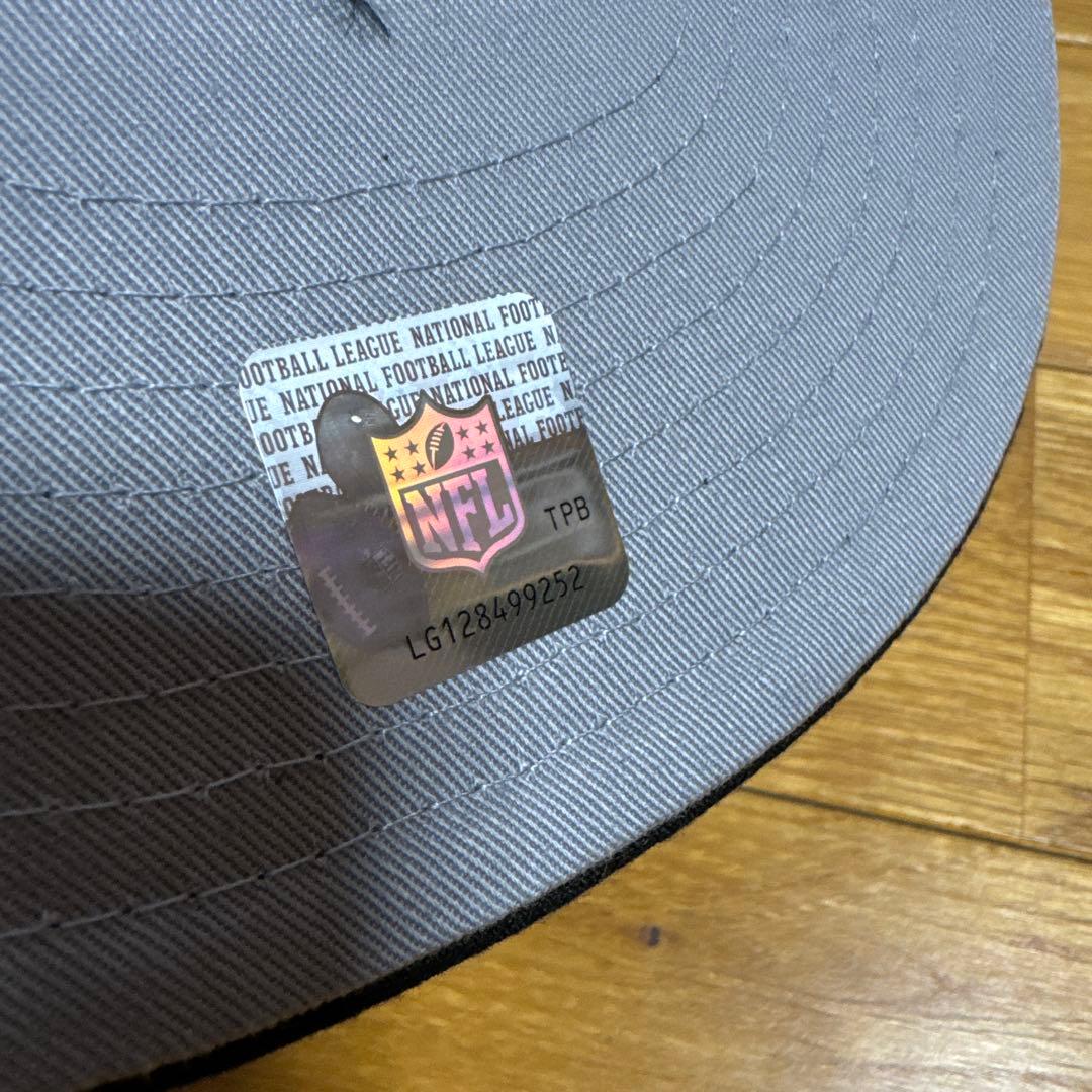 ニューエラNEWERA キャップNFLレイダース ダブルメッシュ ブラック