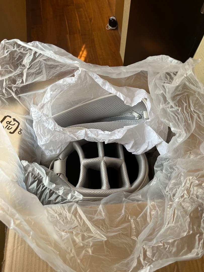 ブリヂストン キャディバッグ ホワイト/ピンク