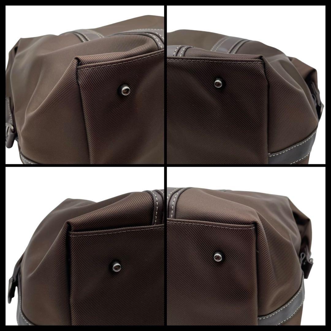 未使用級✨マンシングウェア ゴルフバッグ ナイロン 2way 茶